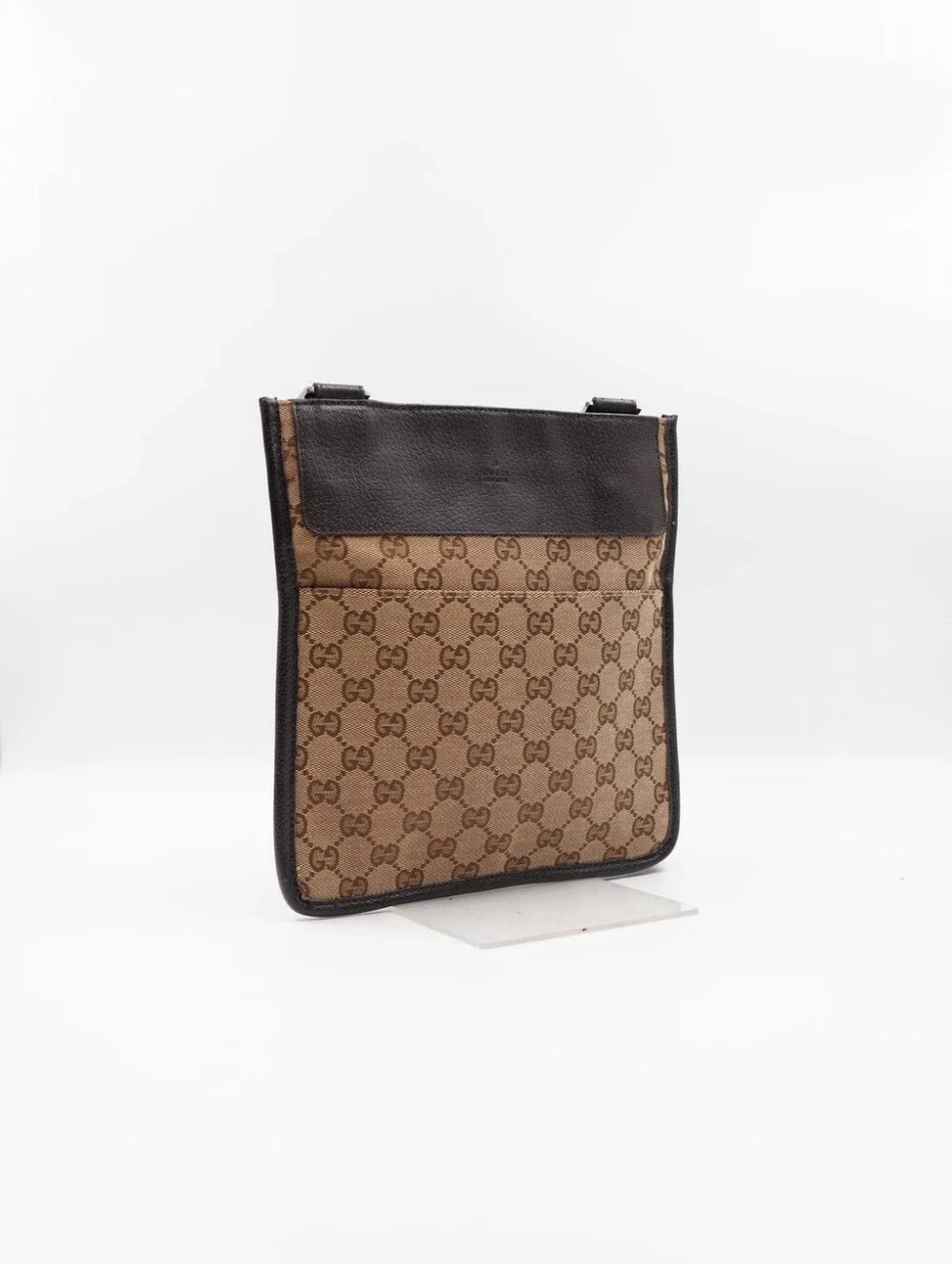 CO06 💟 GUCCI GG Monogram Messenger Crossbody Bag